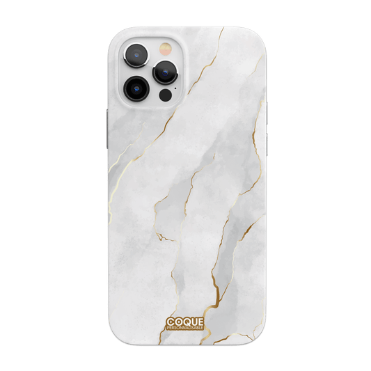 COQUE - MARBRE GRIS OR - coquepersonnalisable